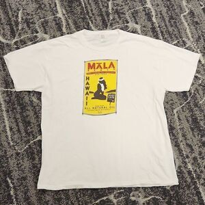 Mala Beach Tannining Oil Maui Hawaii T Shirt XL